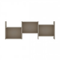 Manhattan Comfort 13PMC6 Hampton Zig-Zag Wall Decor Shelves in Off White